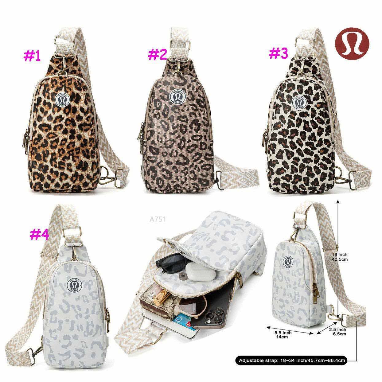 🍋Lu Sling Bags Animal Print