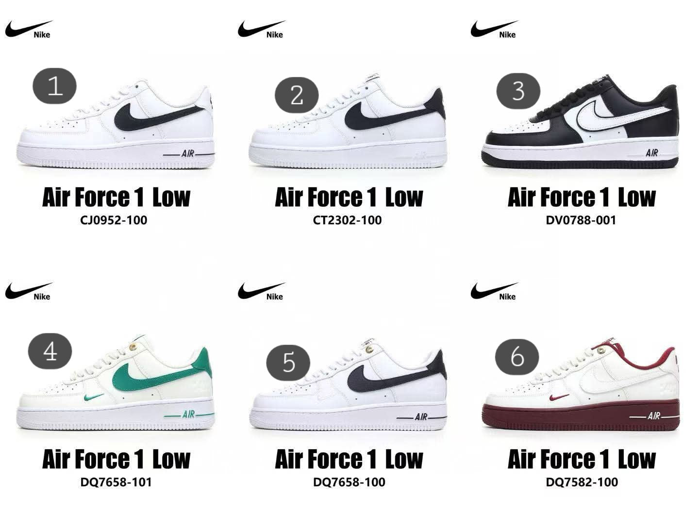 NKE AF1 Low 3