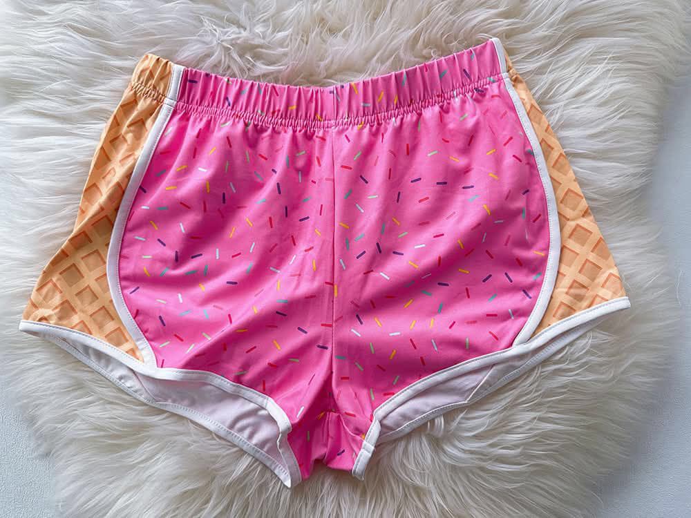 WOMENS & GIRLS Drip Icecream Shorts