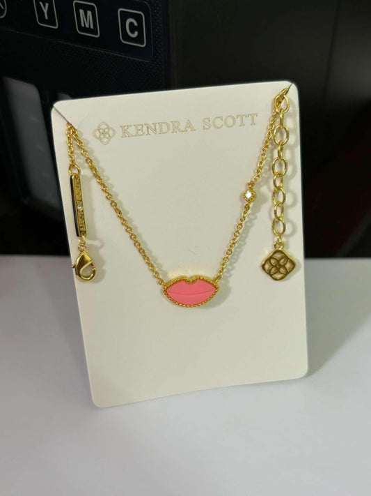 K-S Lip Necklace