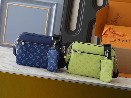 L Crossbody Green/Blue