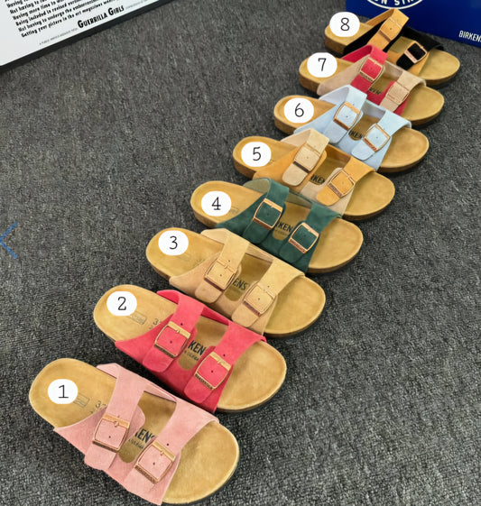 B-irk 2 Strap Sandals 1-8