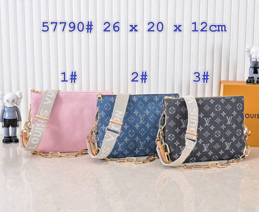 L Denim Cousin Bags
