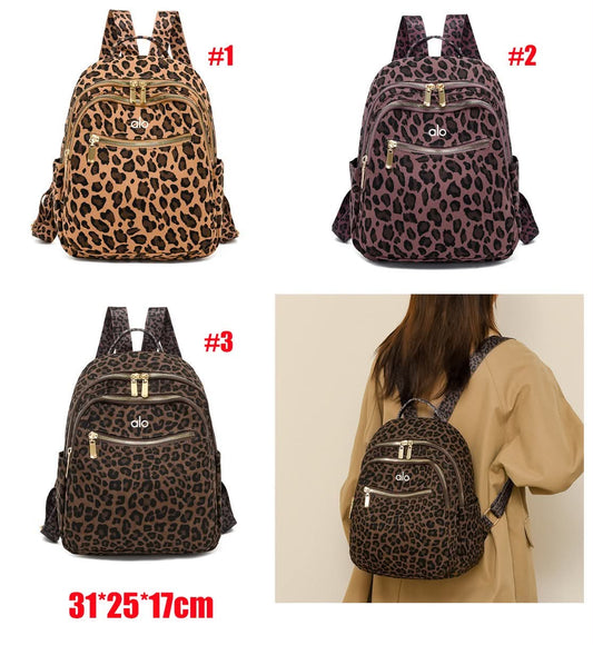 A.L.O Leopard Backpacks