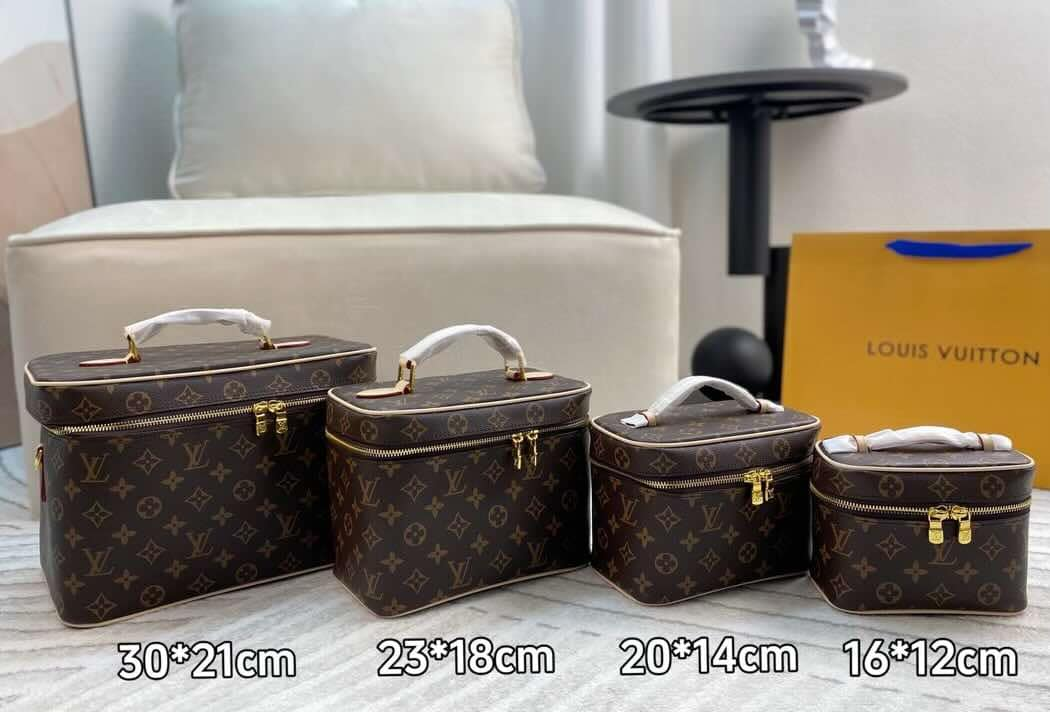 L mono Cosmetic Makeup Bags
