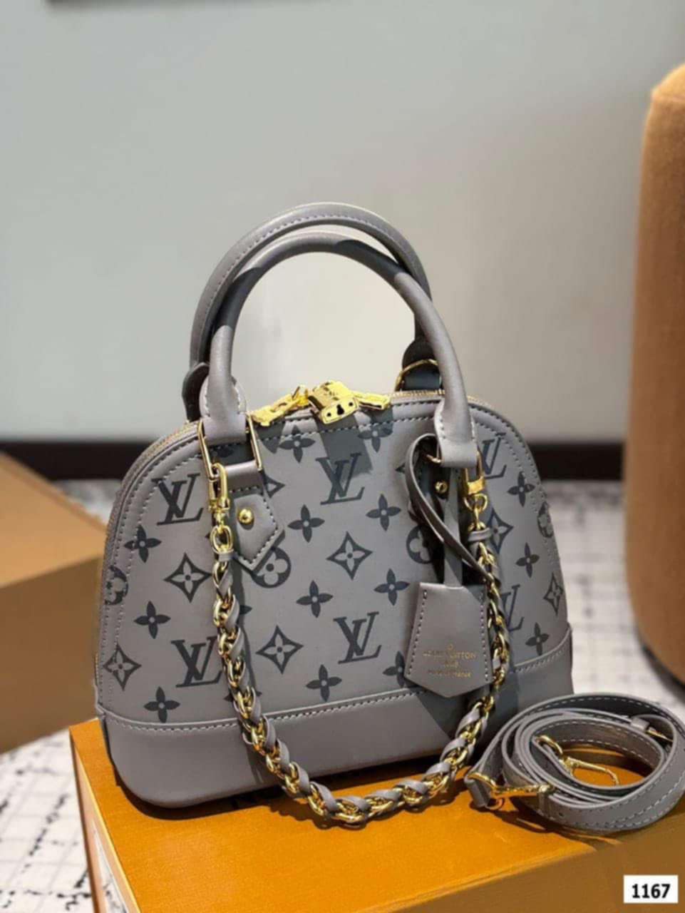 L Alma Bags Grey