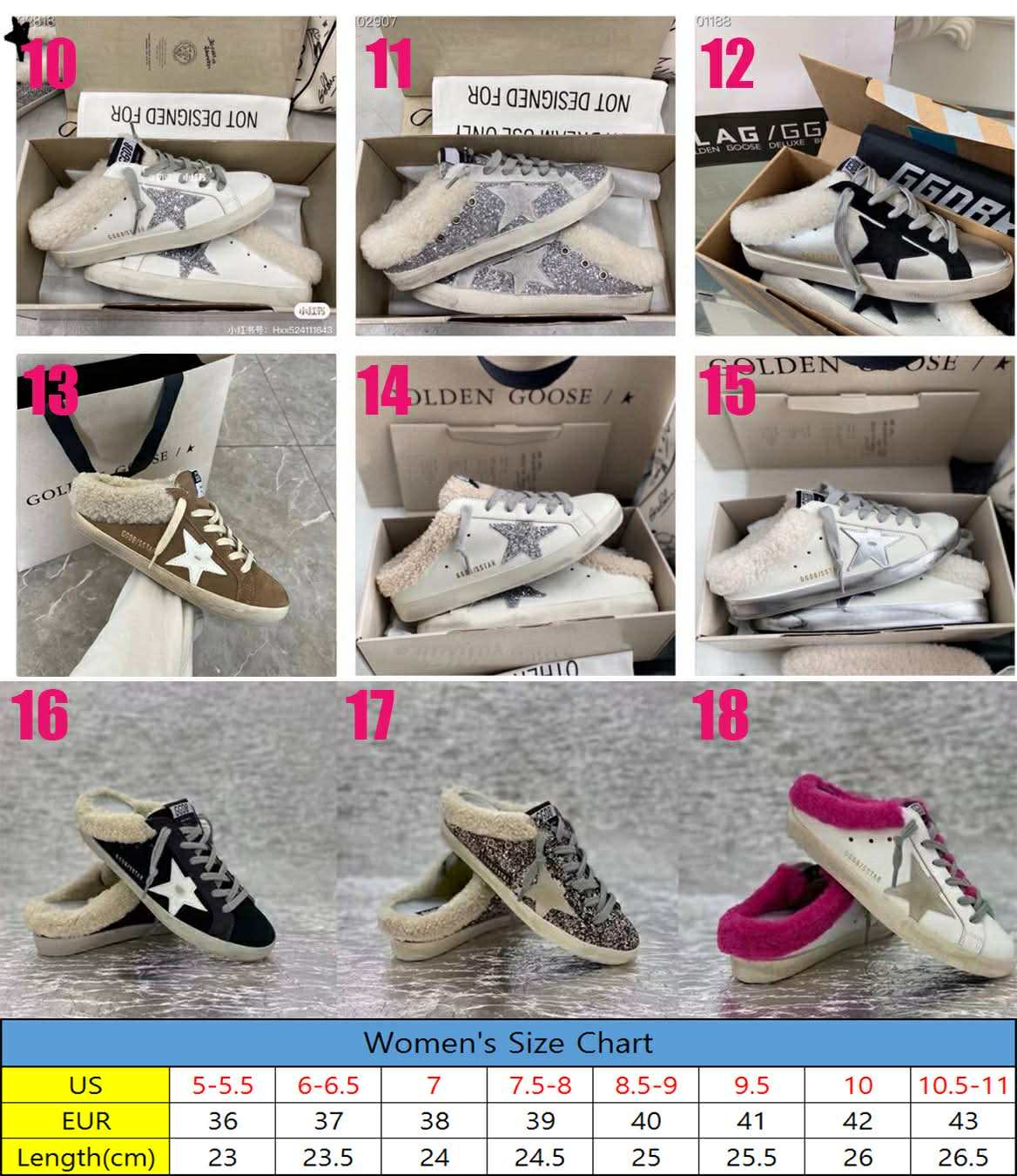 GOLDEN G Slip On 10-18