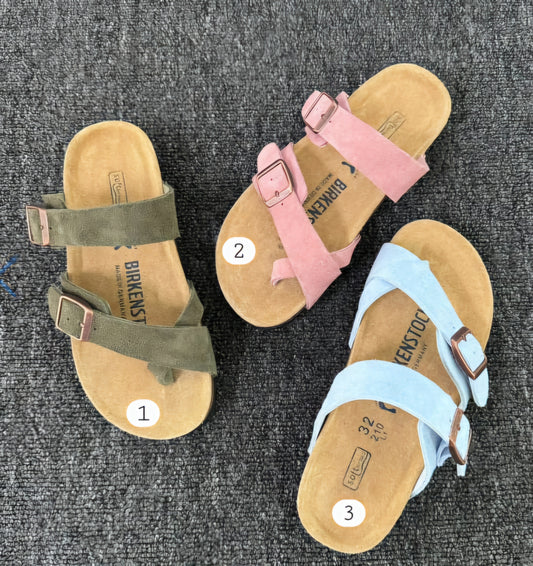 B-irk Toe Strap Sandals 1-3