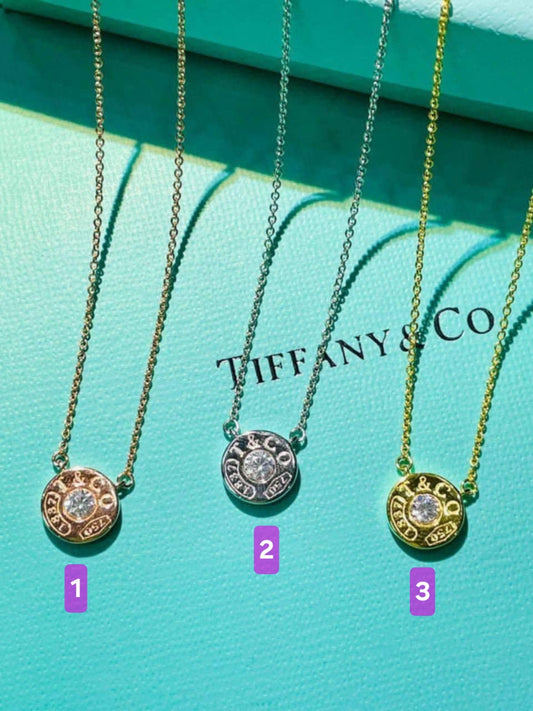 T&C Necklace Circle Pendant