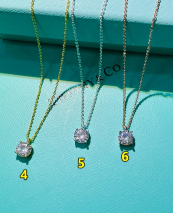 T Necklace Solitaire 2