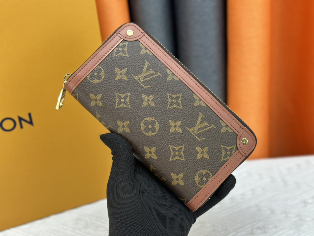 L Mono Zip Full Wallet
