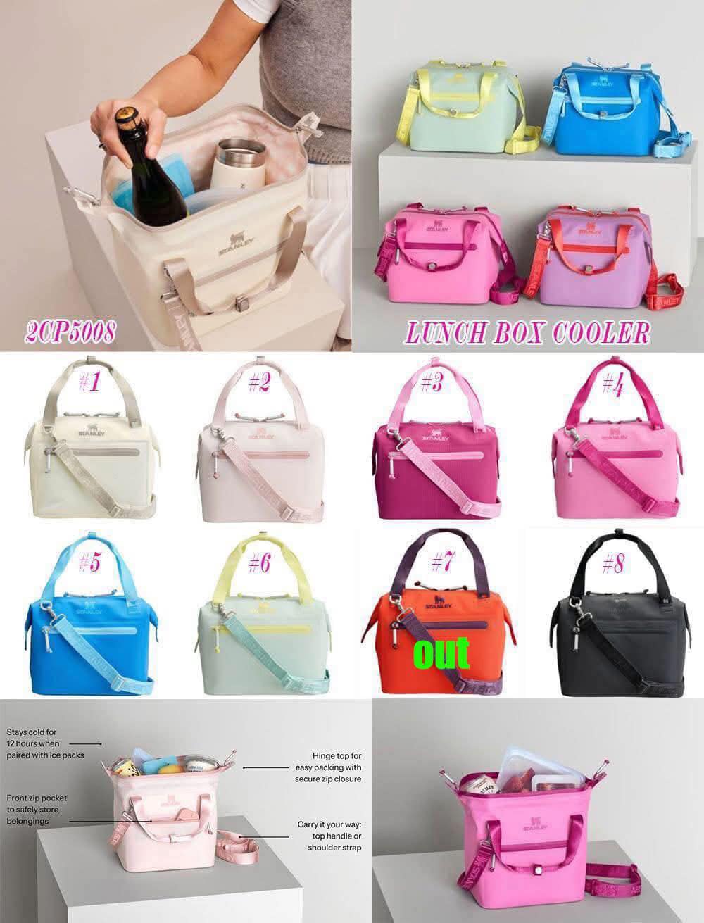 S Lunch Bags 1-8