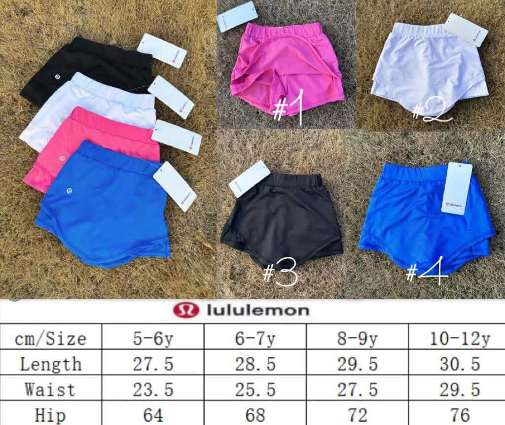 🍋 Lu Kids Athletic Skirts