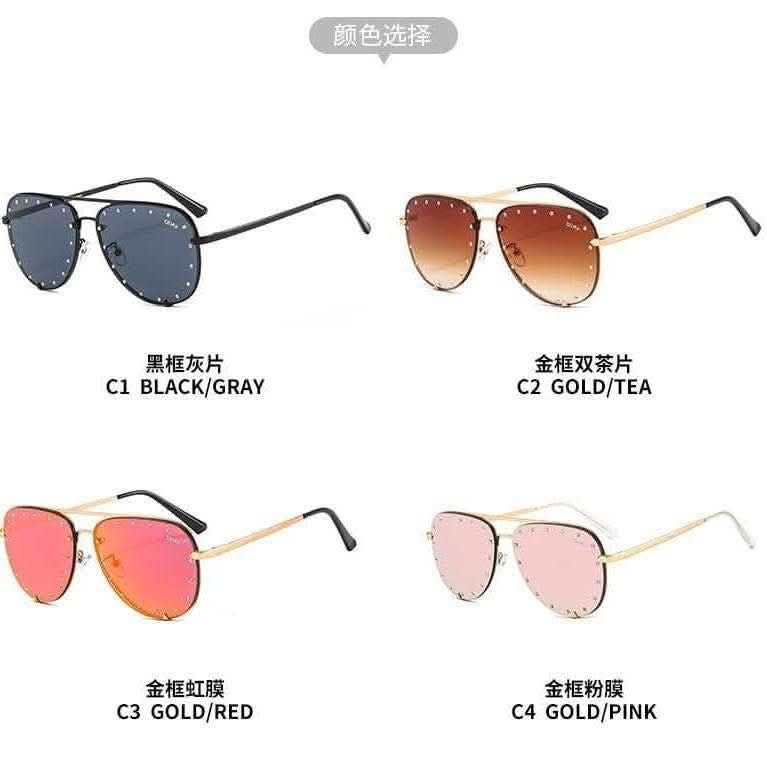 Q Rhinestone Sunglasses NEW