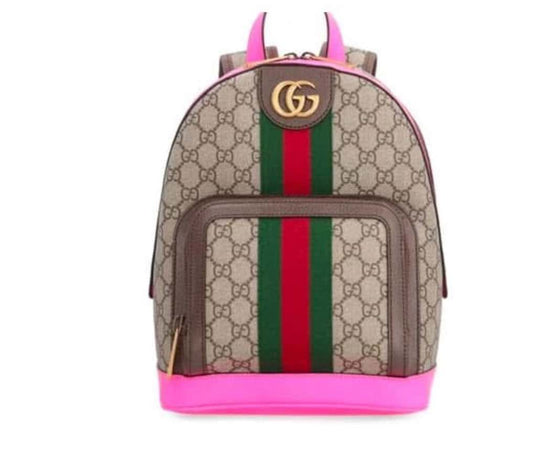 G*G Mono/Pink Backpack Bag