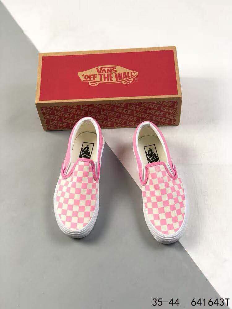 V Pink Checker