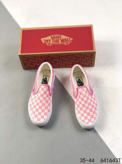 V Pink Checker
