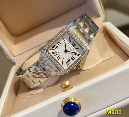 Carti Square Watch Silver