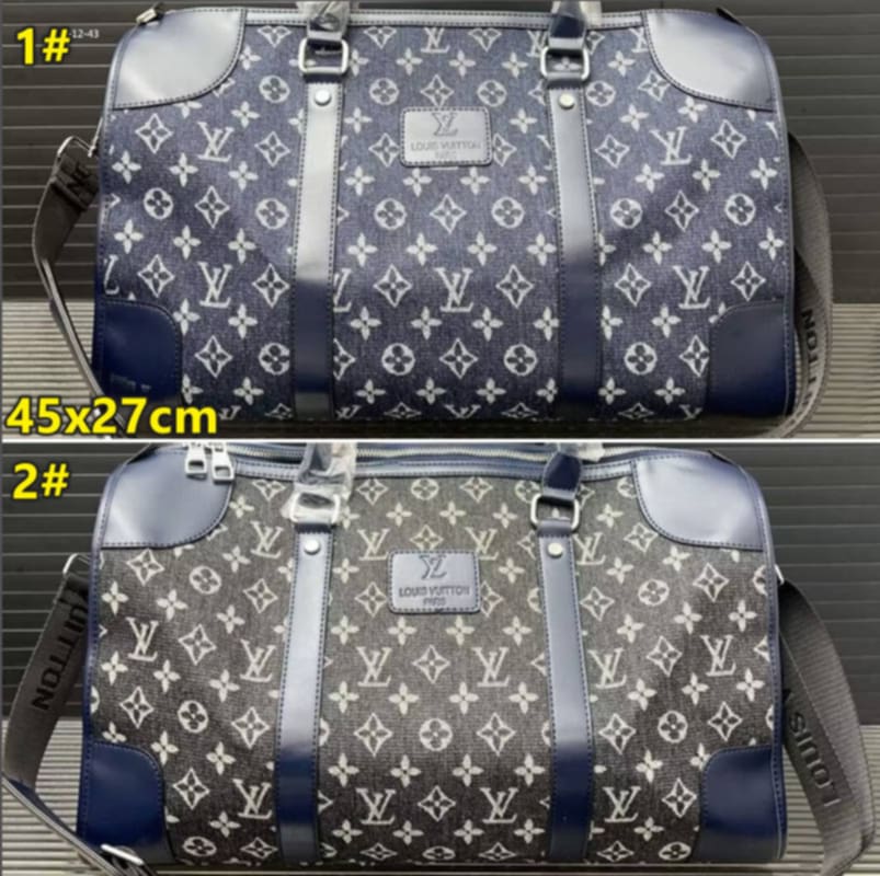 Boujee Mono Travel Duffle