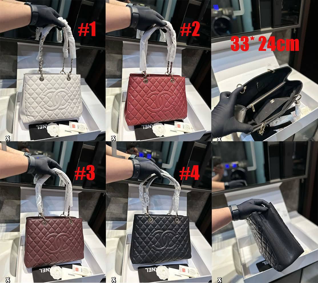 CC Quilted Shoulder Bags