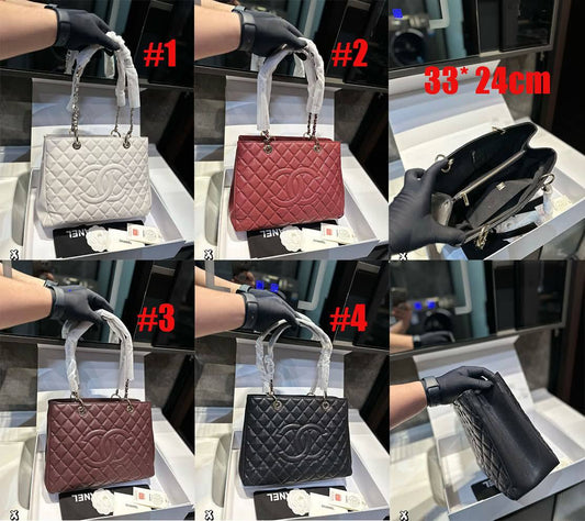 CC Quilted Shoulder Bags