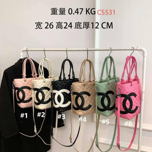 CC Quilted Crossbody Totes