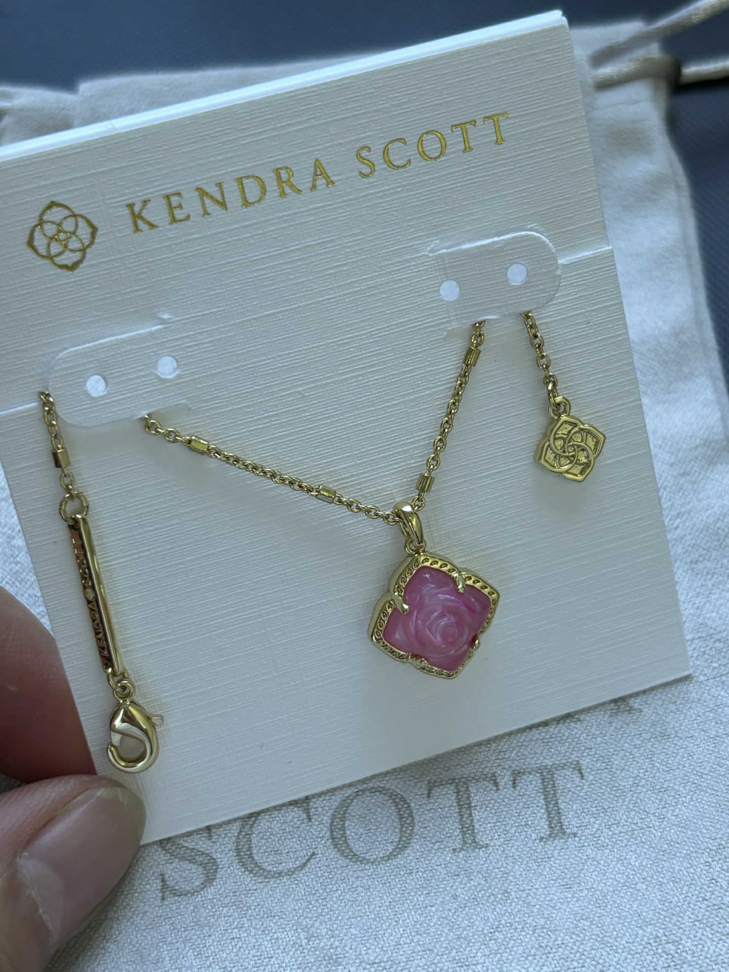 K-S Rose Necklace
