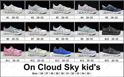 On C Sky Shoes Kids 9-15