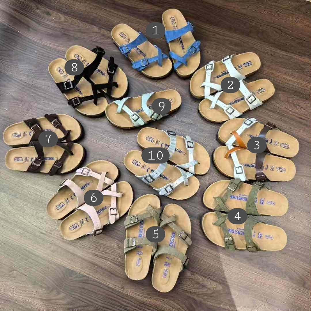 B-irk Criss Cross Sandals New*