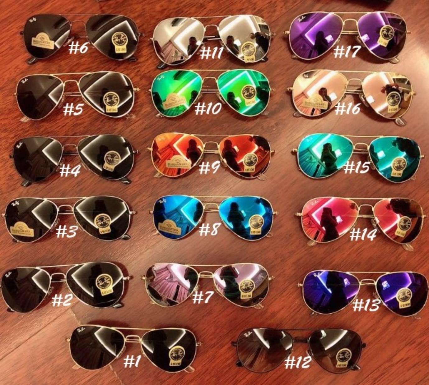 RB Aviator Sunglasses 1-17