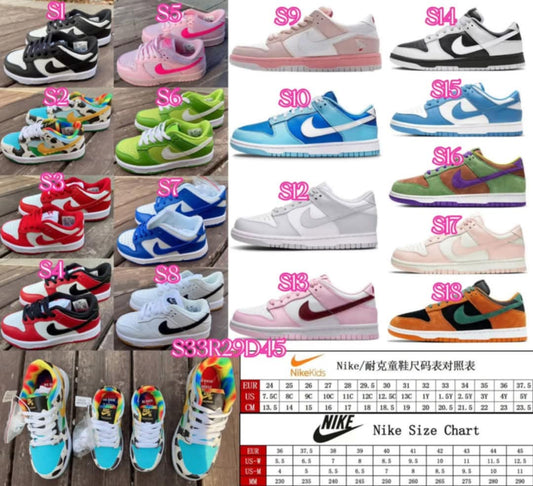 NKE Kids Sneakers (Style S8-S-14) I