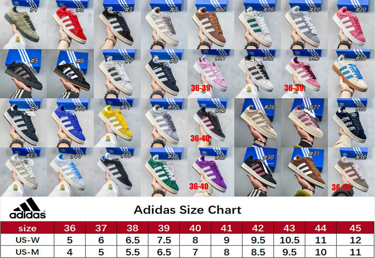 Adi C Sneakers 25-32
