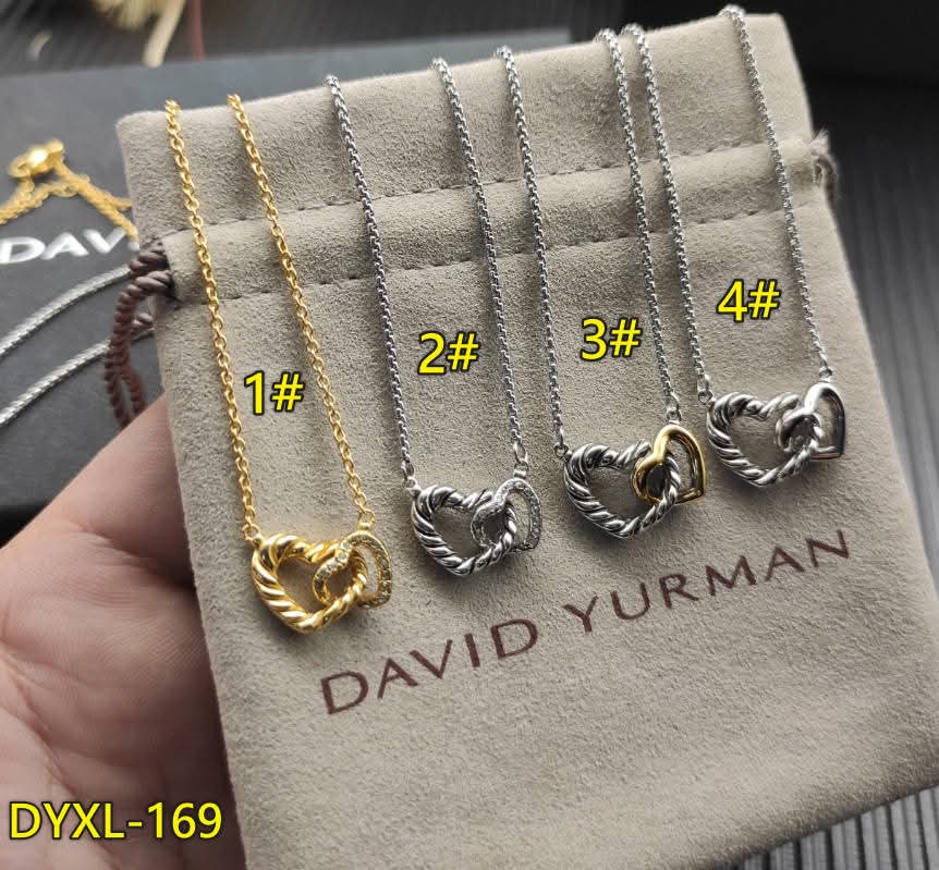 DY Heart Necklaces 1-4