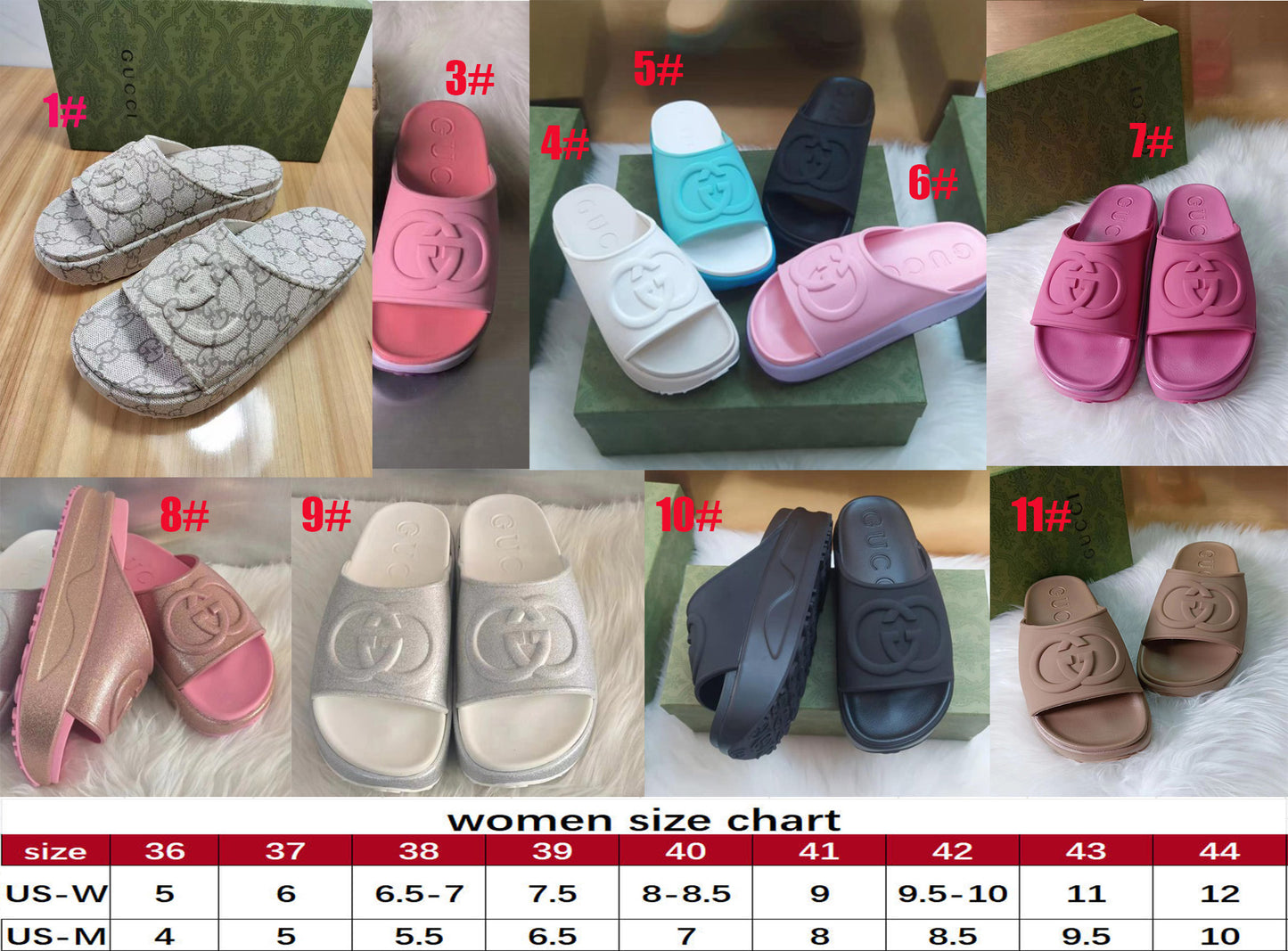 CC Platform Slide Sandals