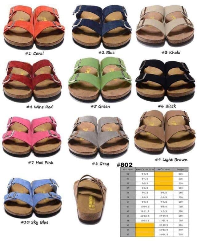 B-irk 2 Strap Sandals 6