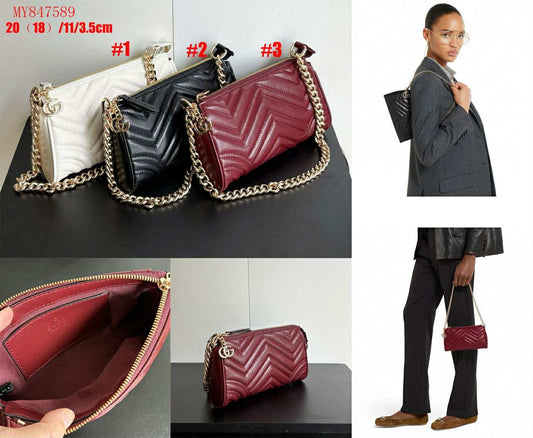 G*G  Quilted Zig Bag