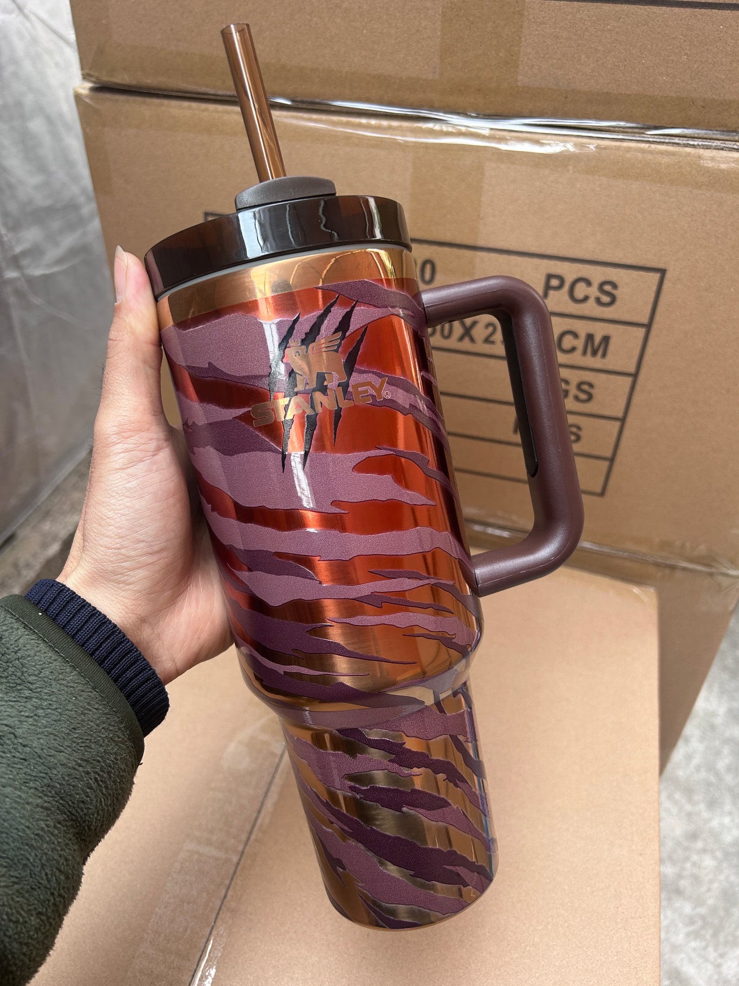 S-Cups Tiger Print