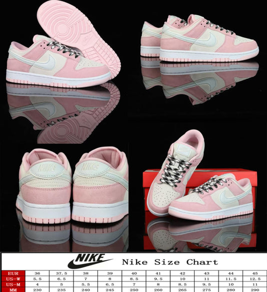 NKE Sneakers Pink/White