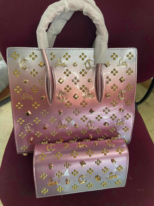 C-Lou-B LUX Pearlized Bag Set