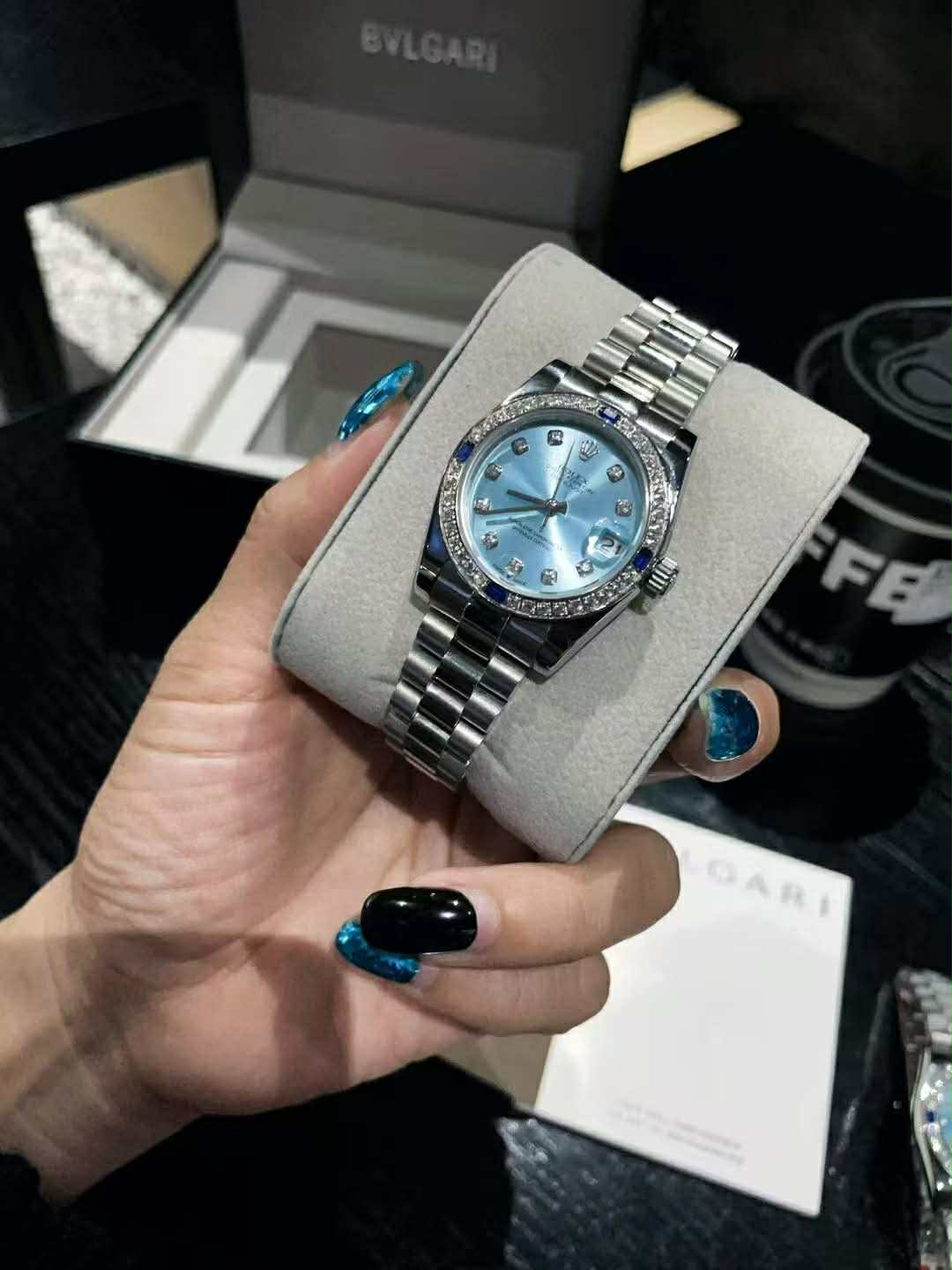 R Watch Light Blue