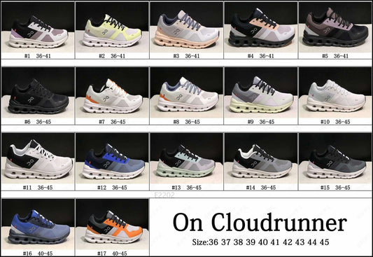 On C Sneakers Cloudrunner (Style1-10)