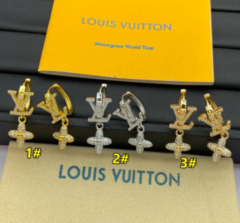 L Logo Earrings