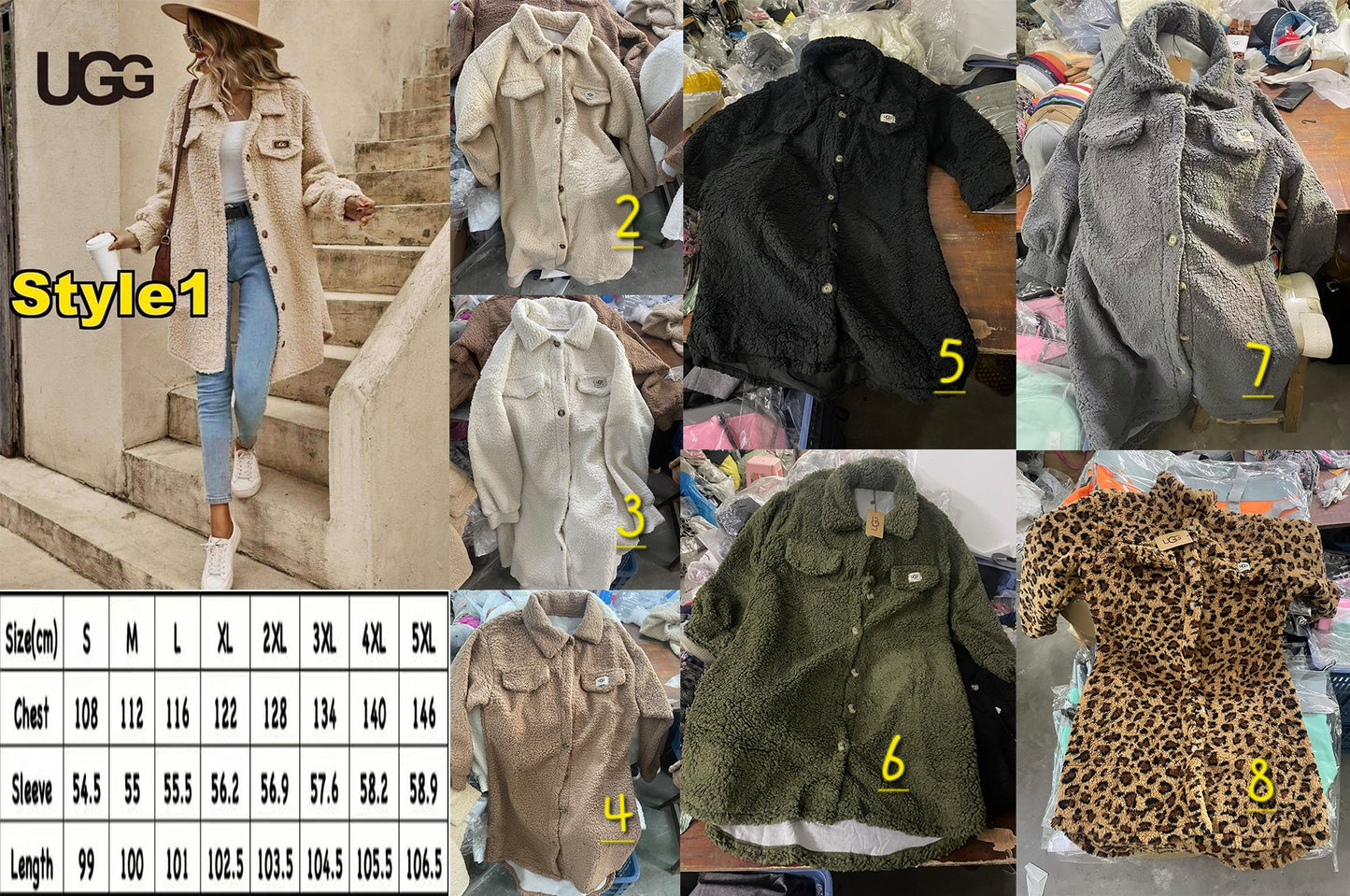 U Sherpa Coat NEW