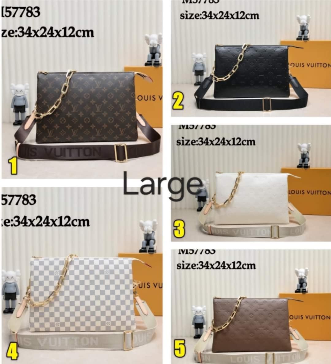 L Coussin Bags Large