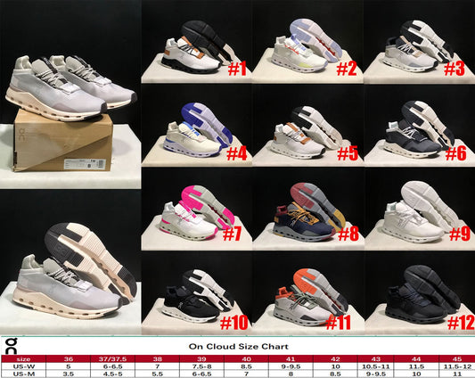 On C Sneakers NEW 1-12**