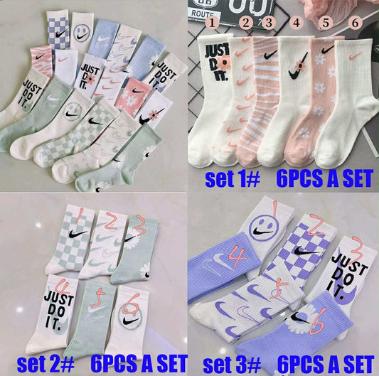 NKE Socks Sets 6pc
