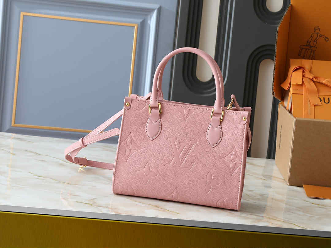 L Light Pink Crossbody Bag