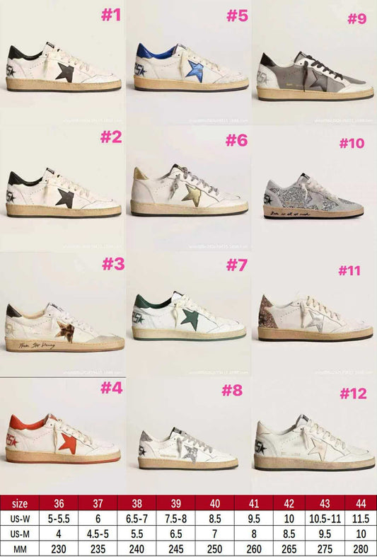 GOLDEN G Shoes 7-12