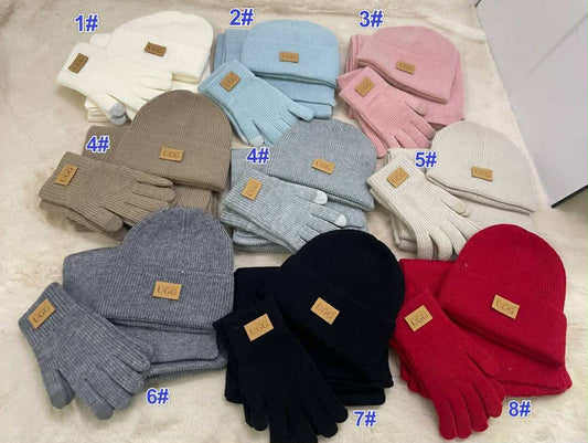 U Classic Hat & Glove Set