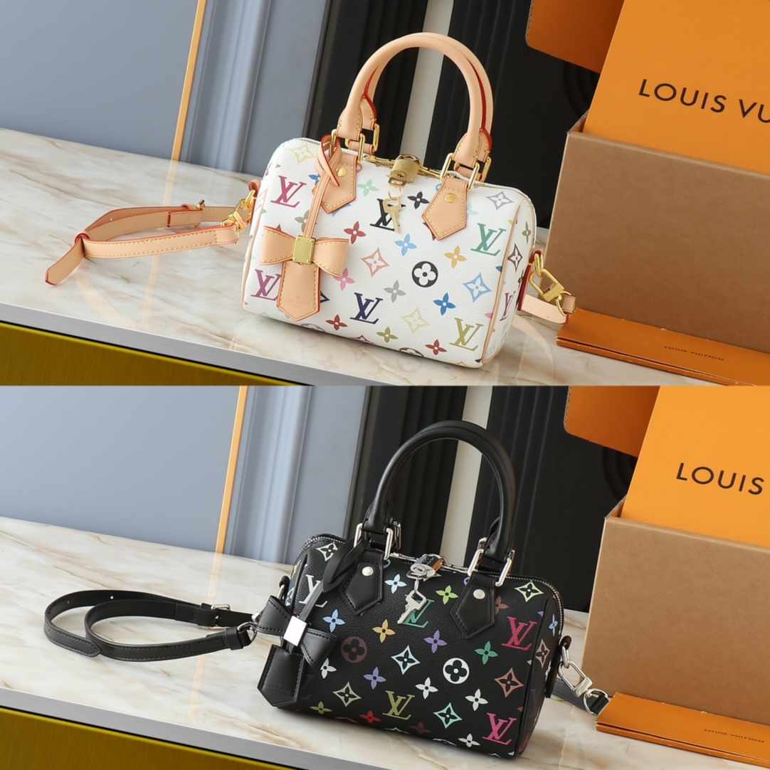 L Mini Mono Speedy Black/ White